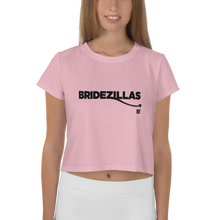 Load image into Gallery viewer, Bridezillas Logo Women's Crop T-Shirt