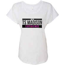 Load image into Gallery viewer, The TS Madison Experience Logo Women's Tri-Blend Dolman T-Shirt