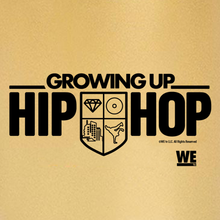 Load image into Gallery viewer, Growing Up Hip Hop Logo 11 oz Gold Metallic Mug