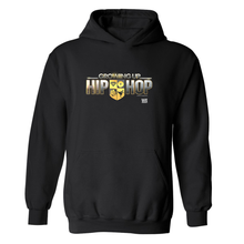 Load image into Gallery viewer, Growing Up Hip Hop Logo Fleece Hooded Sweatshirt