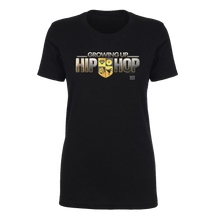 Load image into Gallery viewer, Growing Up Hip Hop Logo Women's Short Sleeve T-Shirt