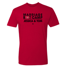 Load image into Gallery viewer, Marriage Boot Camp Logo Personalized Adult Short Sleeve T-Shirt