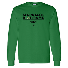 Load image into Gallery viewer, Marriage Boot Camp Logo Personalized Adult Long Sleeve T-Shirt