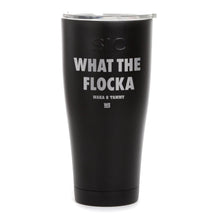 Load image into Gallery viewer, Waka & Tammy What The Flocka Stacked Logo Laser Engraved SIC Tumbler