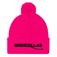 Load image into Gallery viewer, Bridezillas Logi Pom Pom Knit Beanie
