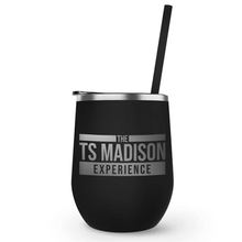 Load image into Gallery viewer, The TS Madison Experience Logo Laser Engraved Wine Tumbler with Straw
