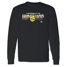 Load image into Gallery viewer, Growing Up Hip Hop Logo Adult Long Sleeve T-Shirt
