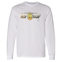 Load image into Gallery viewer, Growing Up Hip Hop Logo Adult Long Sleeve T-Shirt
