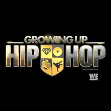 Load image into Gallery viewer, Growing Up Hip Hop Logo Women's Muscle Tank Top
