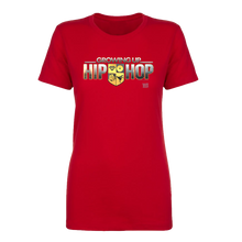 Load image into Gallery viewer, Growing Up Hip Hop Logo Women's Short Sleeve T-Shirt

