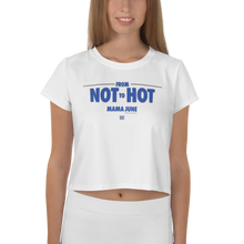 Load image into Gallery viewer, Mama June From Not to Hot Logo Women's Crop T-Shirt
