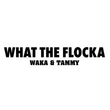 Load image into Gallery viewer, Waka &amp; Tammy What The Flocka Horizontal Logo Flexfit Bucket Hat
