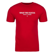 Load image into Gallery viewer, Waka &amp; Tammy What The Flocka Horizontal Logo Adult Short Sleeve T-Shirt
