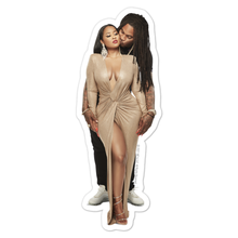 Load image into Gallery viewer, Waka &amp; Tammy Love Story Kissing Die Cut Sticker
