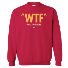 Load image into Gallery viewer, Waka &amp; Tammy WTF Logo Fleece Crewneck Sweatshirt
