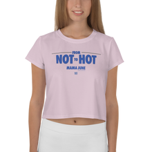 Load image into Gallery viewer, Mama June From Not to Hot Logo Women's Crop T-Shirt
